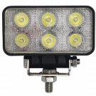 Wholesales 10pcs/lot Rectangle18W LED Work Light,Working Light ,4WD Car JEEP Boat Tractor Flood Lamp