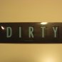 Quick Flick, Clean / Dirty Dishwasher Sign (coffee bean and baby blue)