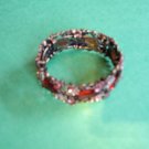 Antique Gold With Brown Stones Bracelet