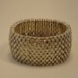 Silver Metal Stretch Bracelet