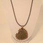 Antique Gold Heart Pendant