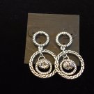 Antique Silver Earrings