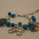 Blue Charm Bracelet