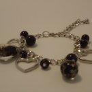 Black Charm Bracelet