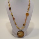 All Shades of Brown Necklace