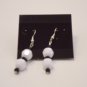 White & Black Earrings