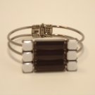 Black & White Cuff Bracelet