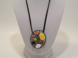 Bright Multi Color Pendant