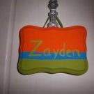 name plaque