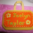 small name plaque