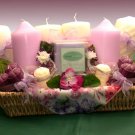 Springtime Candle Garden