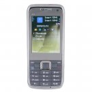 W006 3.0" 3.0M QVGA Touch Screen Quad-band Dual Sim Standby Cell Phone with WIFI JAVA FM Camera TV