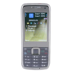 W006 3.0" 3.0M QVGA Touch Screen Quad-band Dual Sim Standby Cell Phone with WIFI JAVA FM Camera TV
