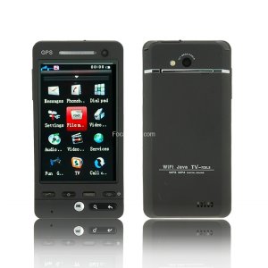 F089+ 3.2" 3.0M QVGA Touch Screen Quad-band Dual Sim Standby Cell Phone with WIFI JAVA FM GPS Camera