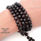 Sandal wood wrist malas, multi wrap sandal bead