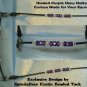 Purple/silver Beaded Arabian cable Show Halter Tack