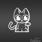 5" NEKO KITTY CAT Vinyl Sticker Car Truck Wall Decal