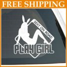 5" SEXY GIRL PLAYBOY PLAYGIRL Vinyl Sticker Car Decal