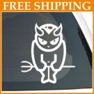 6" PROTECTED BY DEVIL Vinyl Sticker Car Laptop Decal