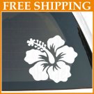 5" HAWAIIAN FLOWER HIBISCUS Vinyl Sticker Car Decal