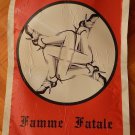 Femme Fatale Fatal Woman Designer Art Poster 14 x 19 inches