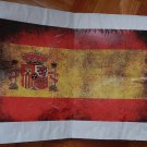 Spanish España Flag Designer Art Poster 14 x 19 inches