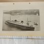 Bremen German Cruise Ship Picture Photo Print CIRCA 1930