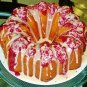 Gourmet Organic Raspberry Lemonade Bundt Cake
