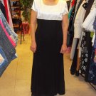 Scott Mcclintoch cream and black dress