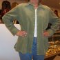 Craft & Barrow green cord button shirt