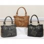 Studded Belted Handbag in Black