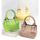Genuine Leather Handbags in Lime