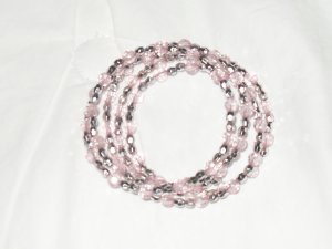 Pink spiral Bracelet