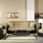 Luna Sofa Bed , Loveseat and Chair in Fulya Brown