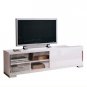 Capri Modern TV Stand in Glossy White Finish by ESF