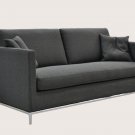 Istanbul Sofa in Black Peper or Grey Brick Fabric by BNT