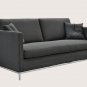 Istanbul Sofa in Black Peper or Grey Brick Fabric by BNT