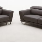 Exos Full Leather 3pc Sofa Set  by Beverly Hills Furniture