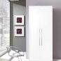 Momo 2 Door Wardrobe White Finish