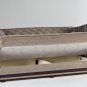 Argos in Zilkade Lt Brown Sleeper Sofa by Sunset