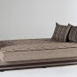 Argos in Zilkade Lt Brown Sleeper Sofa by Sunset