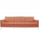 Florentino Sofa in Orange Tweed