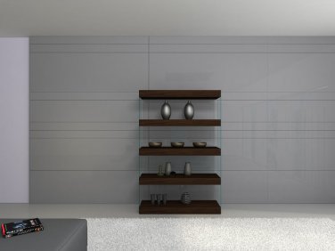 Float Curio Unit by J&M Furniture