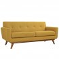 Modern Pablo Love Seat Gold Yellow