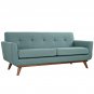 Modern Pablo Love Seat Aqua
