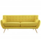 Modern Aura Sofa Lemon Yellow
