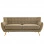 Modern Aura Sofa Brown