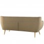 Modern Aura Sofa Brown