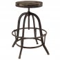 Lorna Brown Industrial Style Bar Stool (Set of 2)