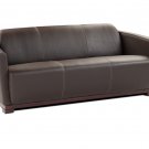 J&M Hotel Sofa in Brown Italian Leather